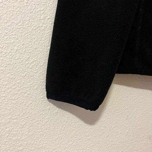 Lauren Ralph Lauren Women's Black/Green Fleece Puffer Front Jacket Small - Picture 4 of 6